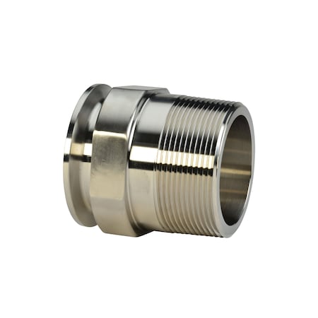 Wayland 4in CLAMP x MALE NPT ADAPTER -304 W421MP-4